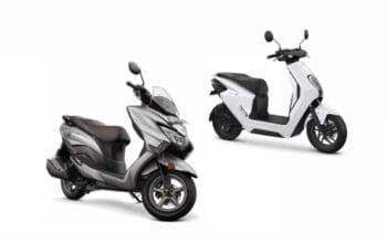 Suzuki e-Burgman vs Honda EM1 e