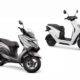 Suzuki e-Burgman vs Honda EM1 e