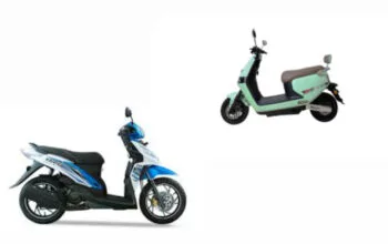 TVS Dazz Flying Blue vs Viar NX