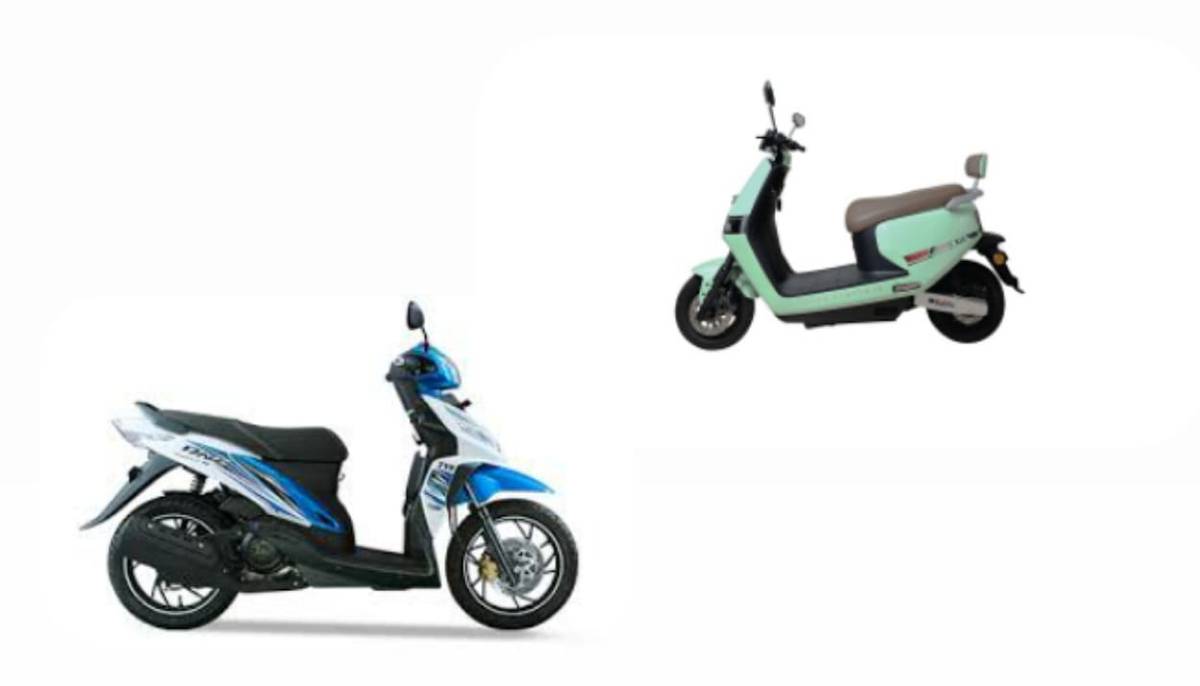 TVS Dazz Flying Blue vs Viar NX