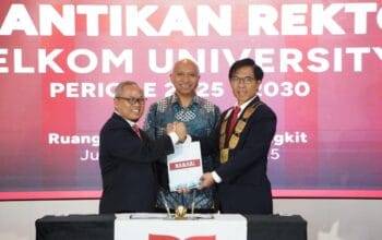 Telkom University Lantik Suyanto Sebagai Rektor