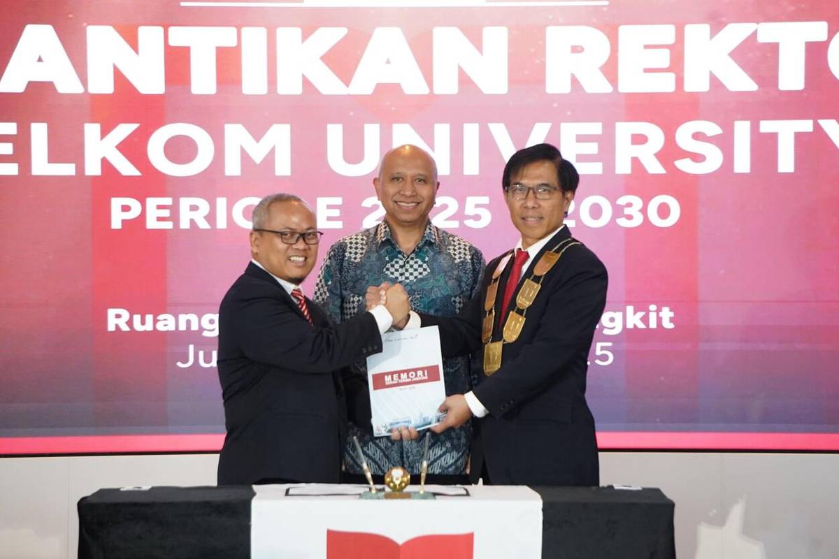 Telkom University Lantik Suyanto Sebagai Rektor