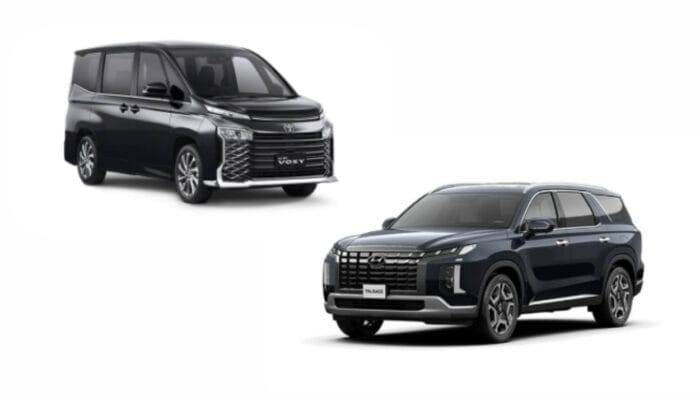 Toyota Voxy vs Hyundai Palisade