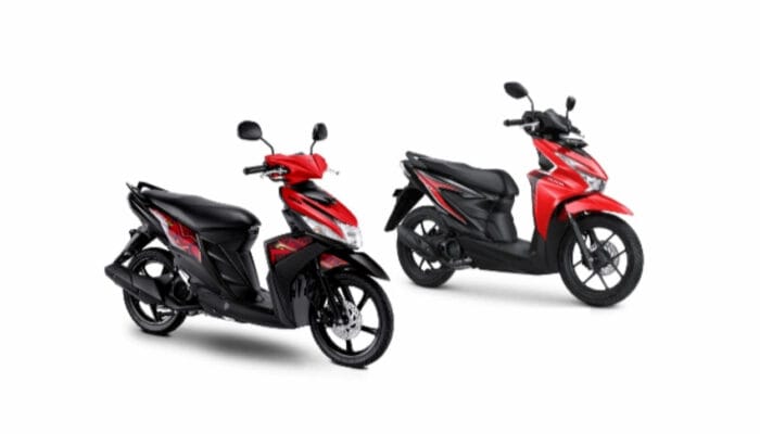 Yamaha Mio M3 125 vs Honda BeAT