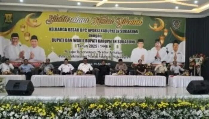 Gelaran Halal Bihalal, Plt Ketua DPC APDESI Kabupaten Sukabumi Tegaskan Tidak Gunakan Uang APBD