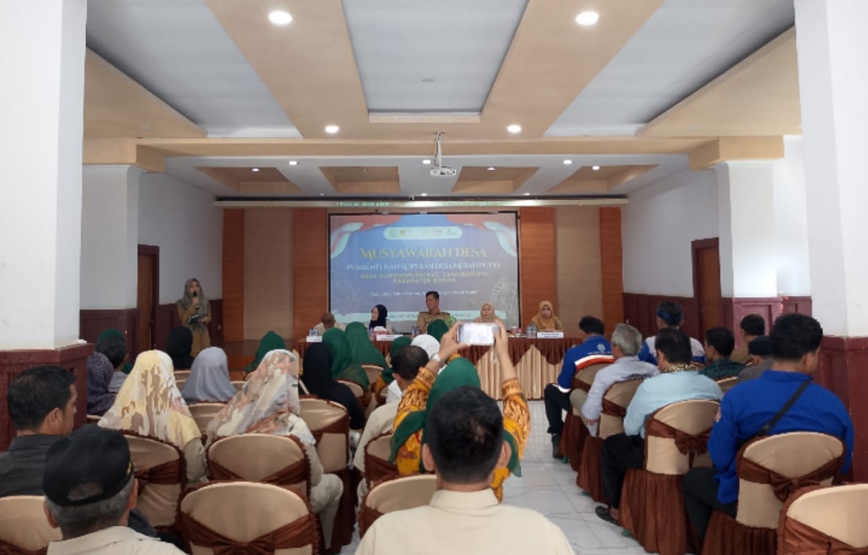 Sesuai Inpres Nomor 9 Tahun 2025, Pemdes Gunung Putri Bogor Laksanakan Pembentukan Koperasi Desa Merah Putih