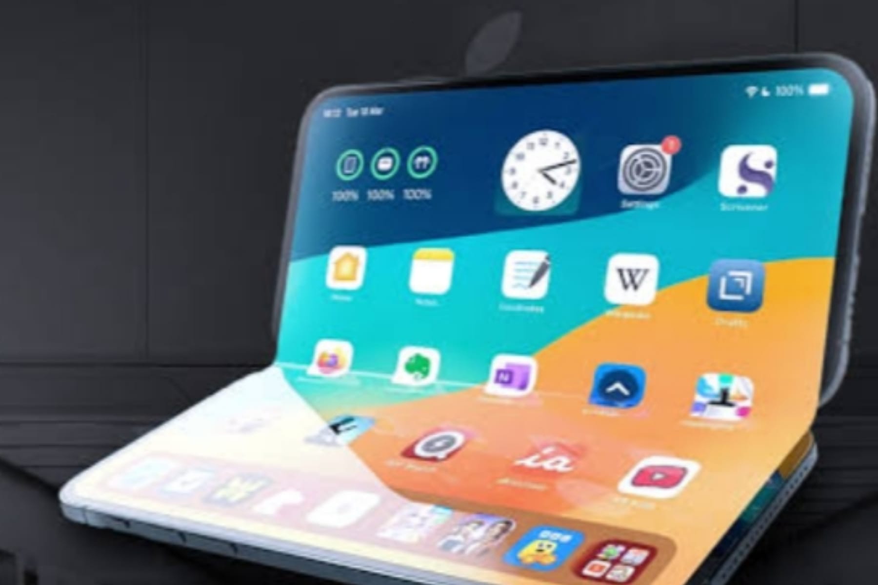 Apple Siapkan iPhone Layar Lipat Engsel Liquid Metal Terdepan
