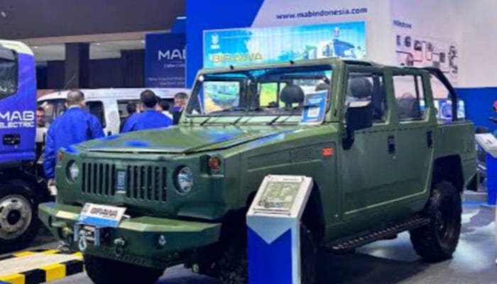 Birawa Military Jeep Electric jadi Jeep Listrik Perkasa