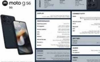 Bocoran Render Moto G56