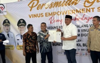 Bupati Bogor Resmikan Gedung Vinus Empowerment Space, Tonggak Sejarah Baru Bagi Pemberdayaan Anak Muda