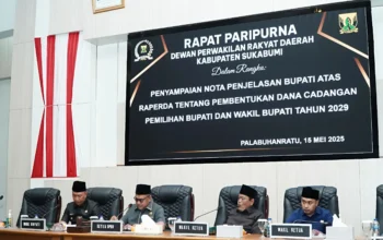 DPRD Kabupaten Sukabumi Bahas Dana Cadangan Pilbup 2029