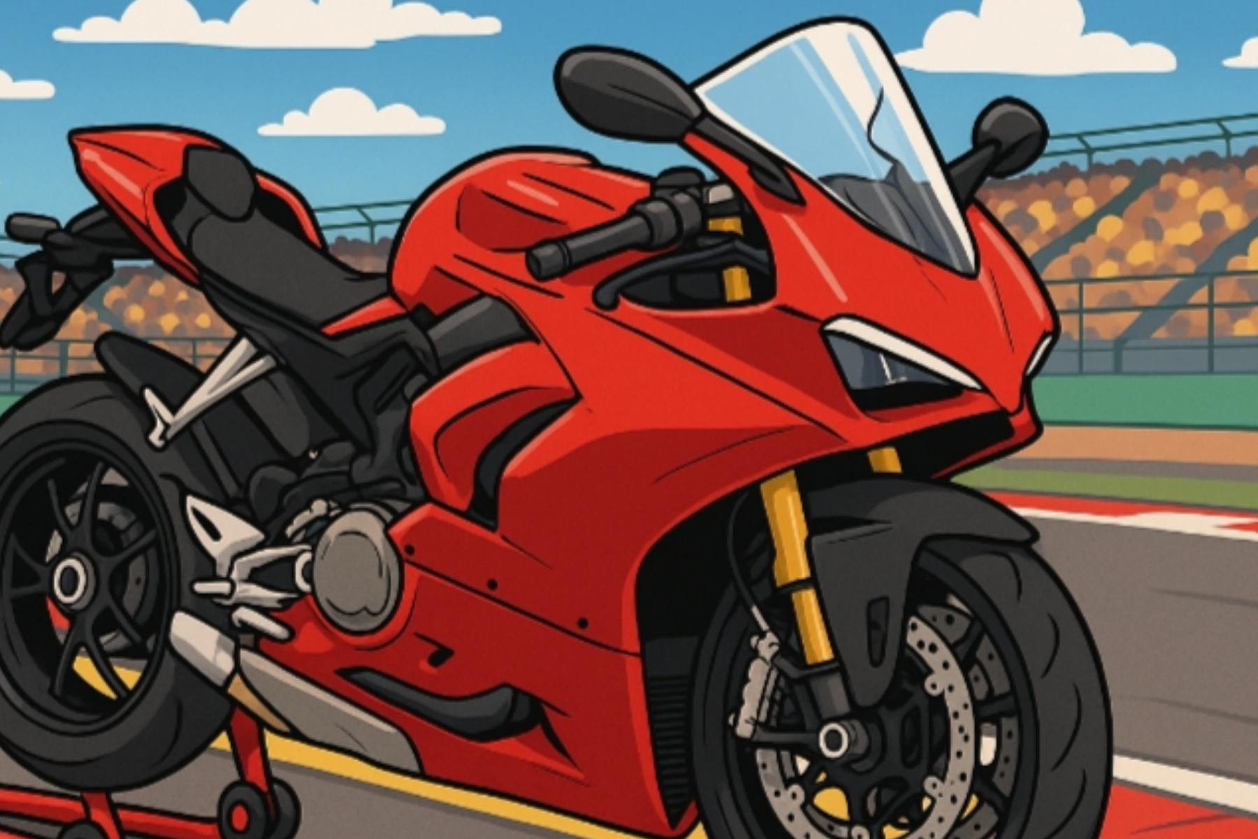Ducati Panigale V2 S Hadir di Mandalika 2025
