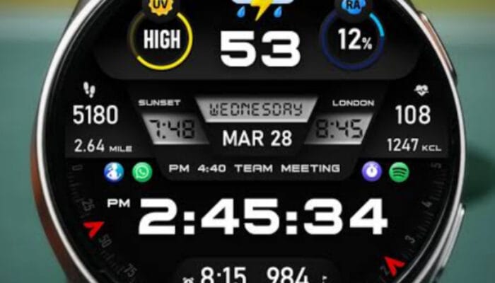 Fitur Now Bar Jam Tangan Wear OS di One UI 8 Watch