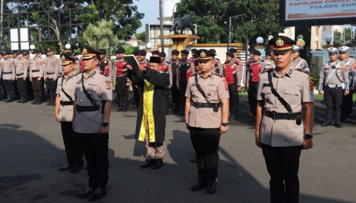 Kasat Intelkam & Kapolsek Cikole Resmi Diganti, Ini Nama Pejabatnya