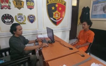 Polsek Warudoyong, Tangkap Maling Pembobol Minimarket di Jalur Lingkar Selatan Sukabumi