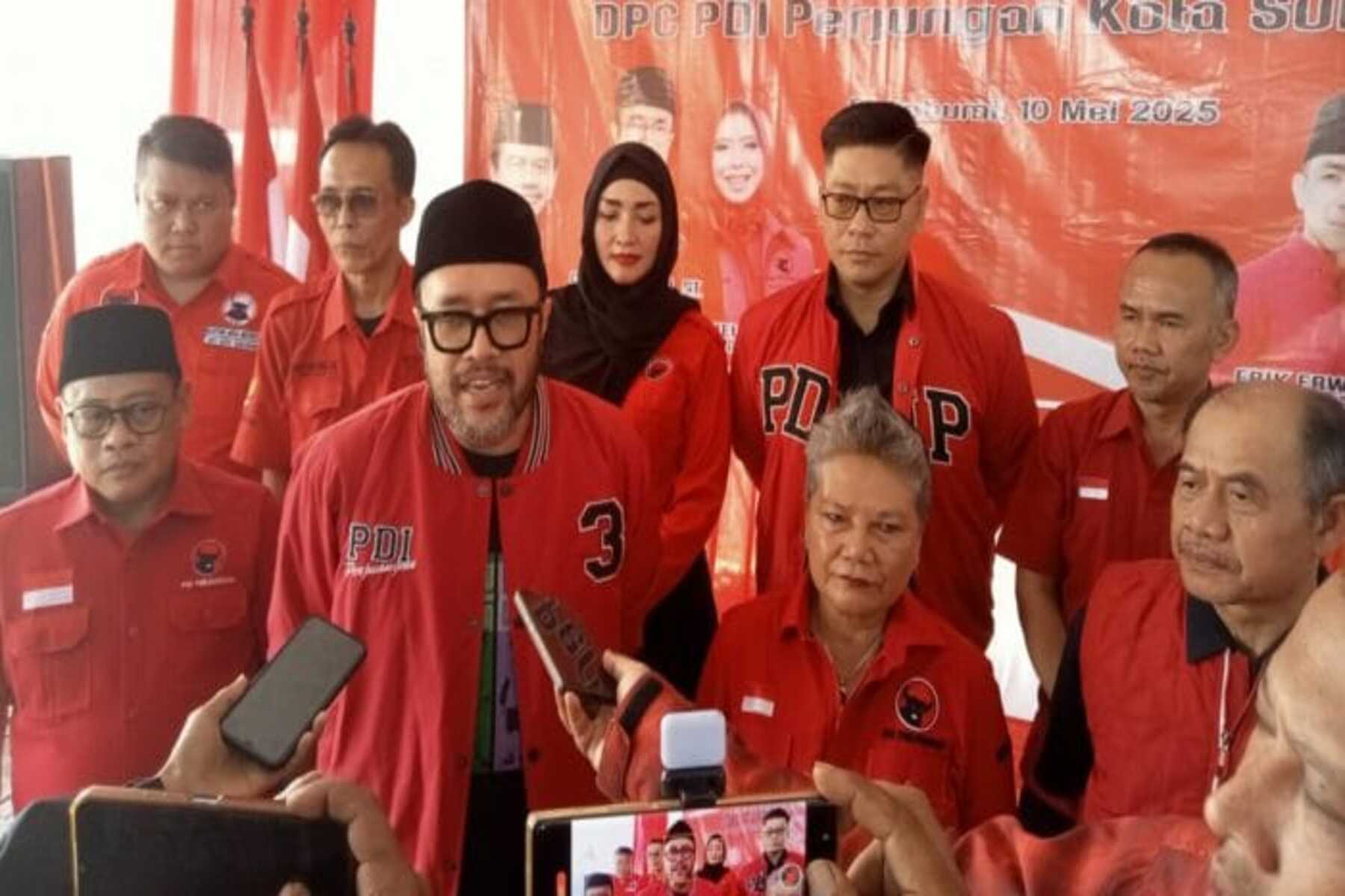 Jelang Kongres Muslub, DPC PDIP Kota Sukabumi Dukung Megawati Jabat Kembali Ketua Umum Periode 2025-2030