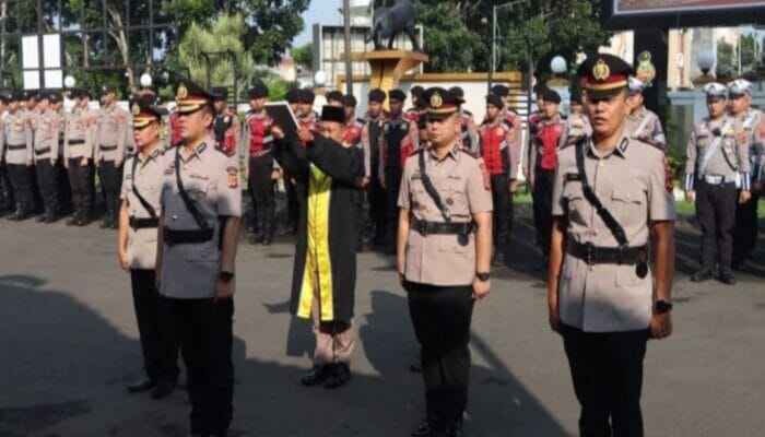 Kasat Intelkam & Kapolsek Cikole Resmi Diganti, Ini Nama Pejabatnya