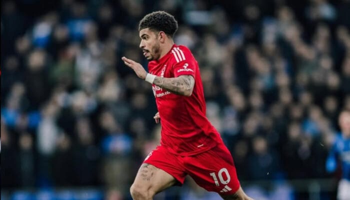 Manchester City Lirik Morgan Gibbs-White