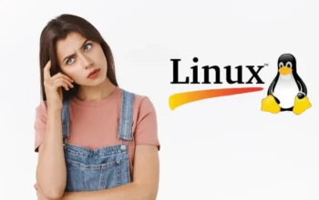 Ilustrasi berpikir apakah pakai linux
