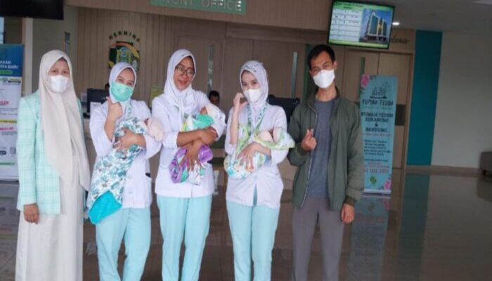 Bayi Kembar 3 Lahir Selamat di RSU Hermina Sukabumi, Wadir Medis: Ini Fenomena Langka