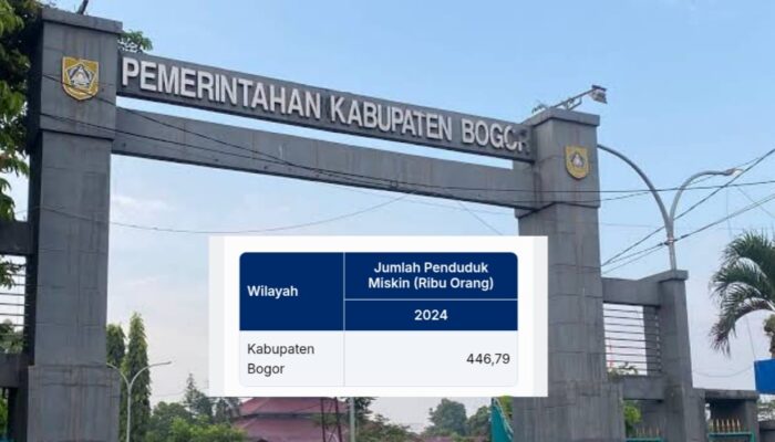 Kemiskinan di Kabupaten Bogor Tahun 2024 Capai 446,79 Ribu, Begini Kata Pengamat!!
