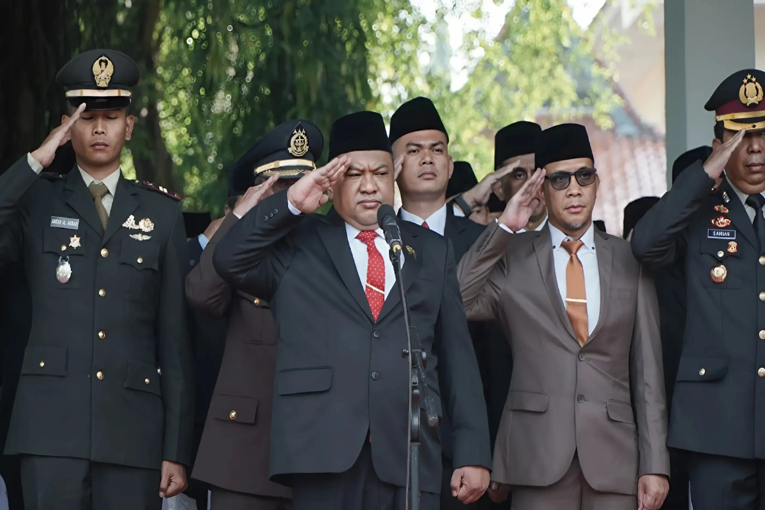 Ketua DPRD Kabupaten Sukabumi Hadiri Upacara Hari Lahir Pancasila 2025
