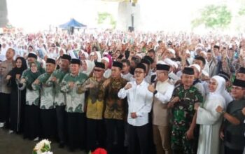 Ketua Komisi D DPRD Kabupaten Bandung Ikuti Manasik Haji Massal