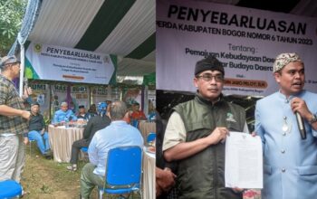 Komisi lll DPRD Kabupaten Bogor Sosialisasikan Perda Nomor 6 Tahun 2023, Jaro Peloy: Budaya Lokal Jangan Terkikis Zaman