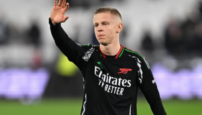 Peluang Besar AC Milan Rekrut Oleksandr Zinchenko