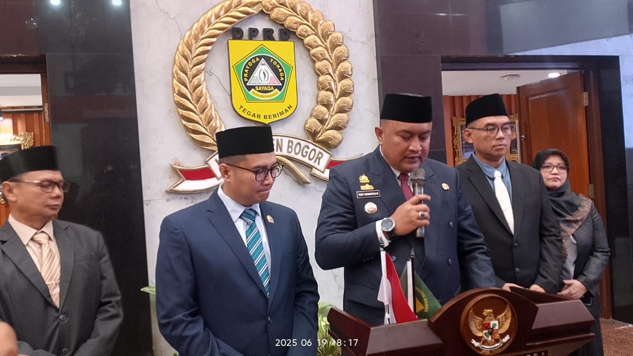 Rapat Paripurna DPRD dan Bupati Bogor Bahas Tiga Rangkaian
