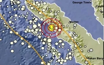 Gempa Bumi 5,1 M Guncang Aceh, Tidak Picu Tsunami
