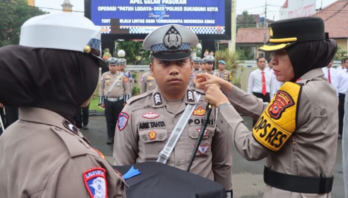 Hari Ini Sat Lantas Polres Sukabumi Kota Gelar Ops Patuh Lodaya 2025, Ini Targetnya