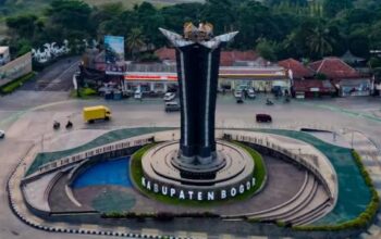 Jumlah Penduduk di Kabupaten Bogor Menurut Umur pada Tahun 2024