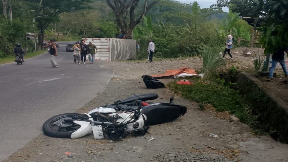 Kecelakaan Maut di Jalur Cikalongkulon-Jonggol Cianjur, Pemotor Tewas