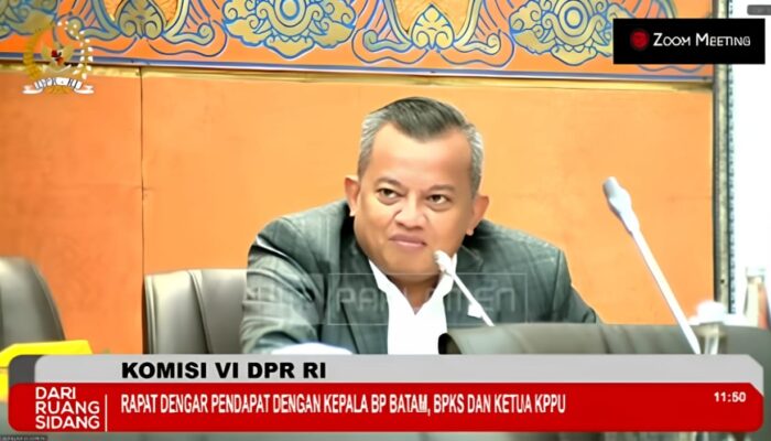 Komisi VI DPR RI H.Mulyadi Usulkan Batam Menjadi Destinasi Investasi