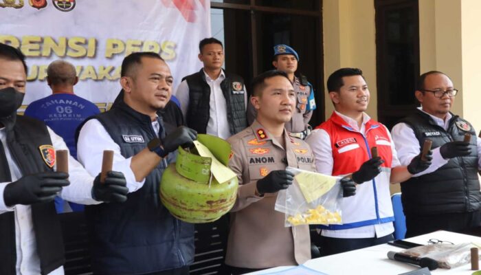 Polisi Bongkar Sindikat Oplos LPG di Purwakarta, 3 Pelaku Diciduk!