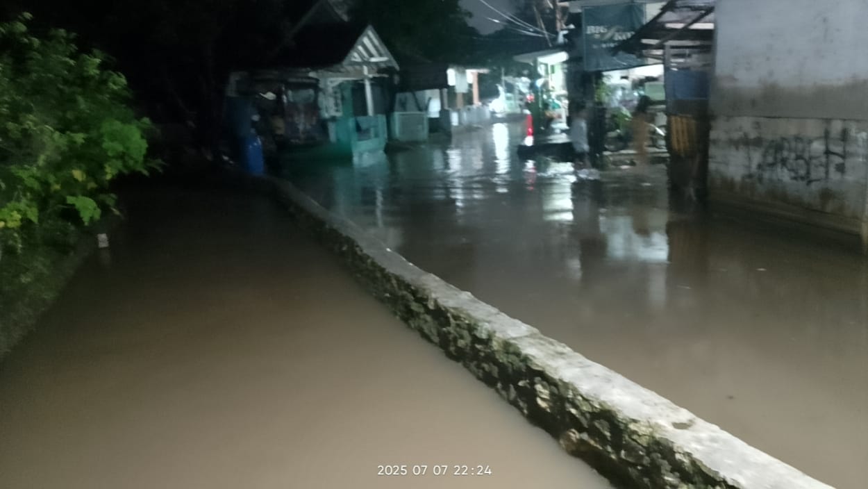 Rutin Terendam Banjir Saat Hujan, Warga Desa Tlajung Udik Bogor Meminta Normalisasi Sungai Segera Direalisasikan
