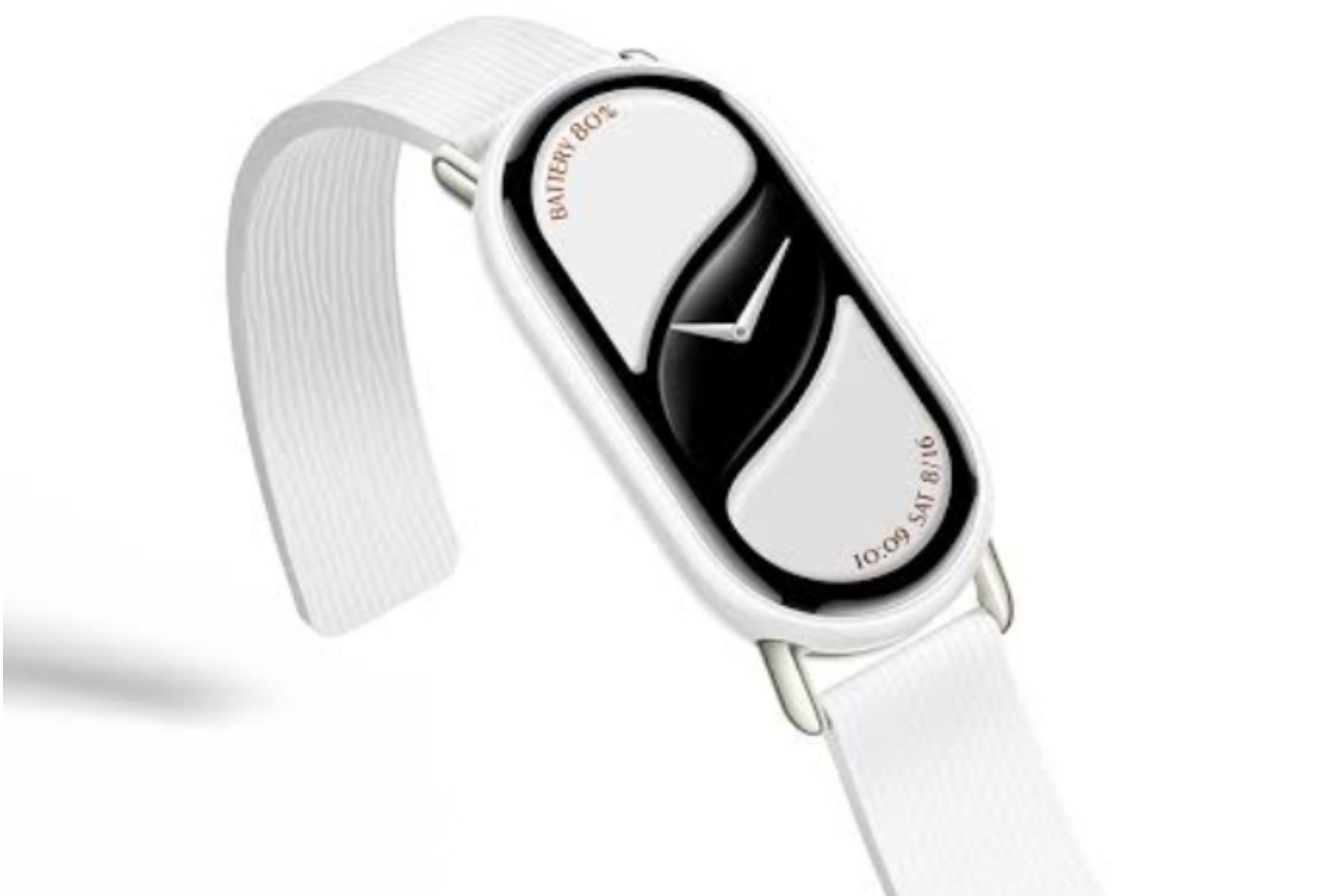 Tampilan Premium Xiaomi Smart Band 10 Ceramic