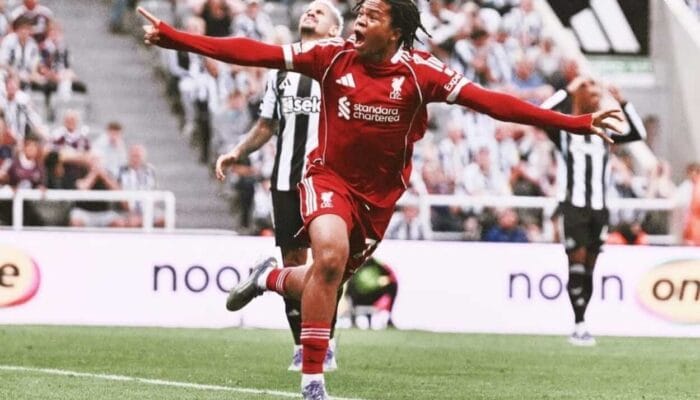 Bocah 16 Tahun Rio Ngumoha Bikin Liverpool Menang Dramatis