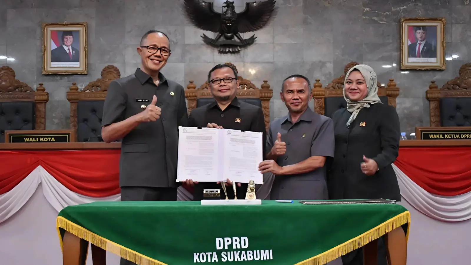 DPRD Kota Sukabumi Rapat Perubahan APBD 2025, Wali Kota Fokus Atasi Kawasan Kumuh