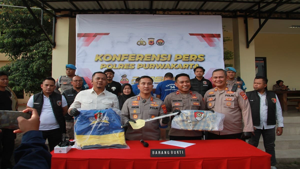 Geng Motor Brigez Bentrok dengan XTC di Purwakarta, 1 Korban Luka