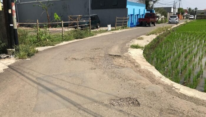 Momentum Kemerdekaan RI ke-80, Yayasan Tidar Biru Sejahtera Bakal Aspal Jalan Lingkungan di Mangkalaya Sukabumi