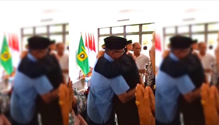 Jelang Purna Bakti, Suasana Perpisahan Camat Sukamakmur Diwarnai Derai Air Mata