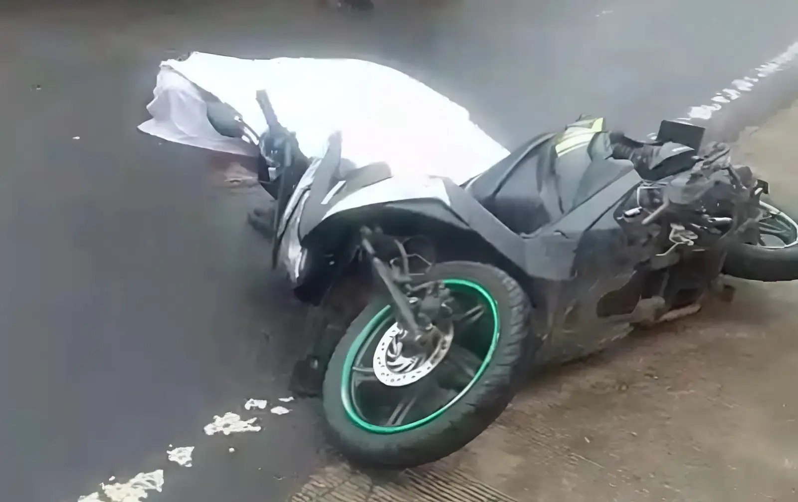 Motor Terseret Truk Fuso di Cianjur, Pengendara Tewas di Tempat