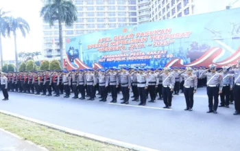 Polri Kerahkan 9.035 Personel Amankan HUT Ke-80 RI