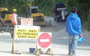 Proyek Pembangunan Jalan Provinsi Jabar Asal-asalan, UPTD BMPR Dikritik GPS Sukabumi