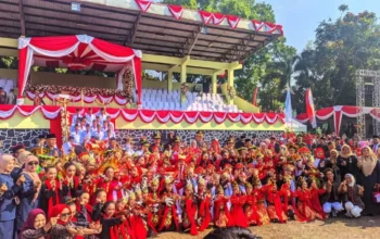 Ribuan Warga Hadiri Upacara HUT Ke-80 RI di Kota Cimahi