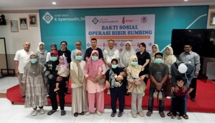Sambut Dirgahayu RI ke-80 & RSUD R Syamsudin SH ke-105, Gelar Baksos Operasi Bibir Sumbing Gratis