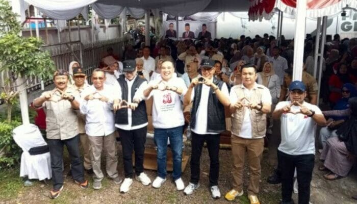 Semarak HUT RI ke-80, DPC Partai Gerindra Kota Sukabumi Gelar Bazar Sembako Murah Hanya Rp10 Ribu