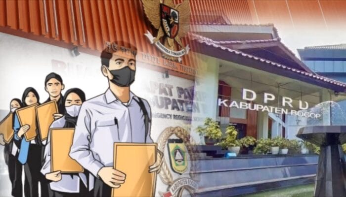 17.299 Rakyatnya Berjuang Mencari Pekerjaan, Namun DPRD Kabupaten Bogor Sedang Menikmati Gaji dan Tunjangan Mewahnya